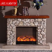 European st<x>yle Stone-like Electric fireplace