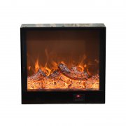 Wall inserted customerized size Led fire effect electric fire
