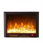 Fashion simulation charcoal heating electric fireplace