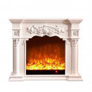 American country style decorative fireplace cabinet