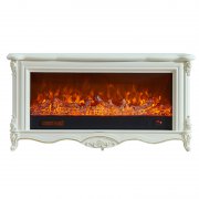 Modern decorative cabinet wrought iron carved fireplace
